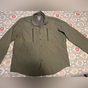 L.L. Bean Men's No Fly Zone button up shirt